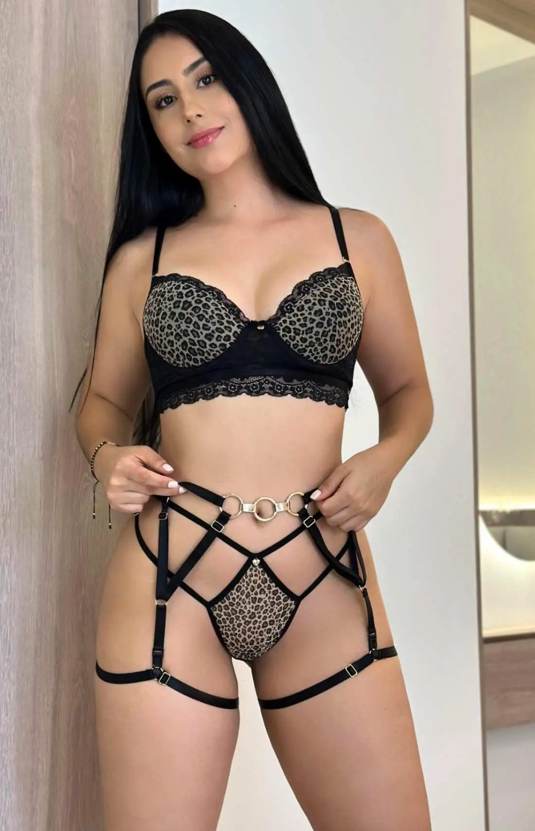 Set Animal Print Liguero